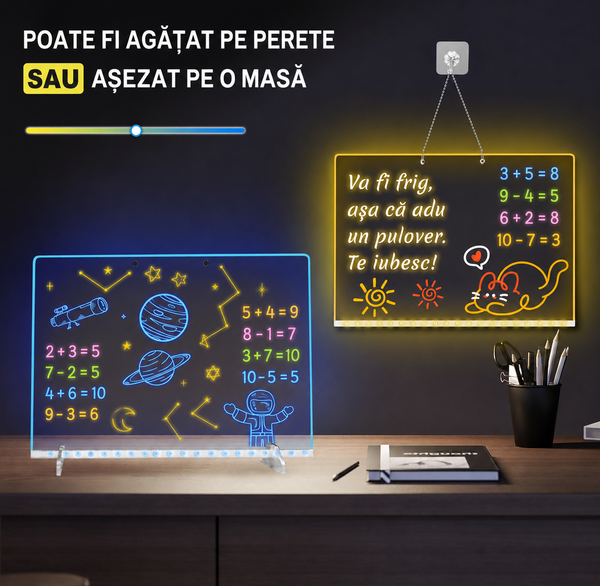 Tablă Interactivǎ LED Colorată