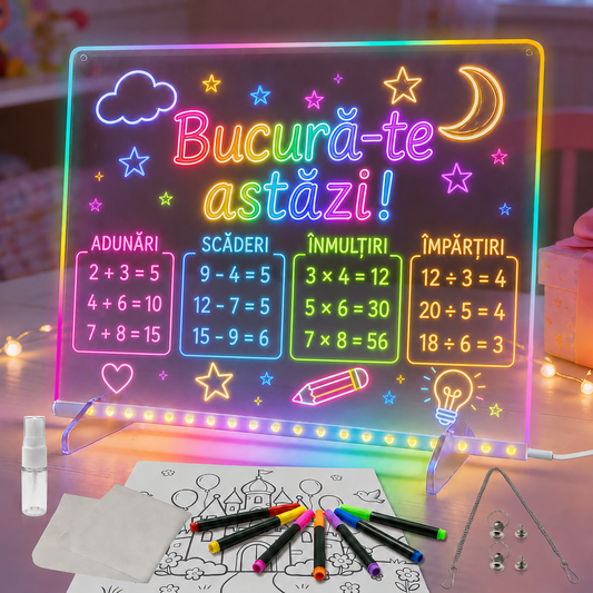 Tablă Interactivǎ LED Colorată